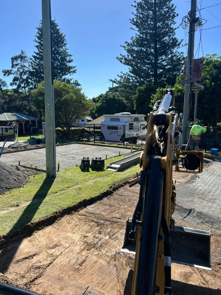 excavation